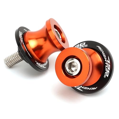 790 ADV Bobbins M10*1.5 Montageständer Racingadapter CNC Ständeraufnahme Für 790 Adventure R/S 2019 2020 2021 2022 2023 2024 2025 -Orange