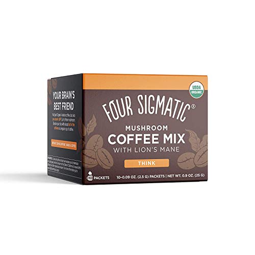 Café con hongo melena de león de Four Sigma Foods, 10 sobres