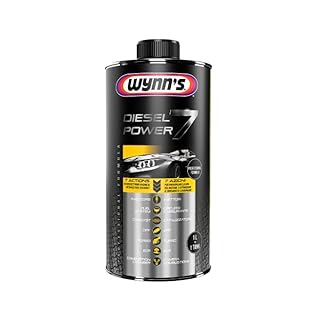 Wynn's Diesel Power 7 - Additif Diesel Action Complète 7 en 1, Optimise le Fonctionnement du Moteur - 1L