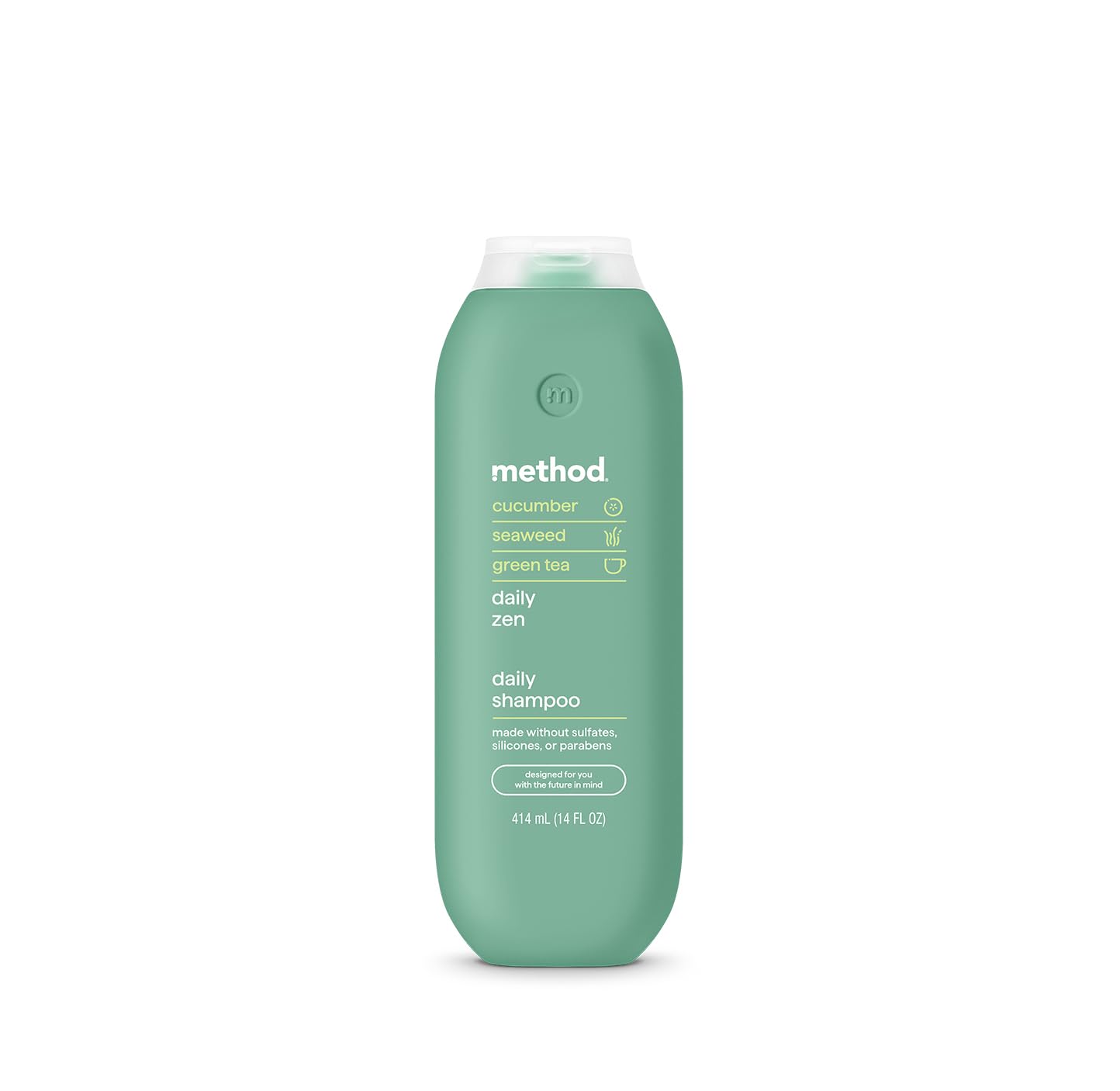 Everyday Shampoo, Daily Zen with Cucumber, Green Tea, and Seaweed Scent Notes, Paraben and Sulfate Free, 14 oz (Pack of 1)