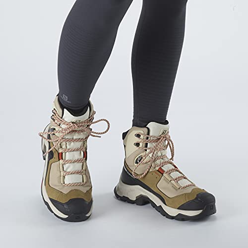 Image of Salomon Women's Quest Element Gore-Tex, Waterproof Neutral Leather Hiking Boots