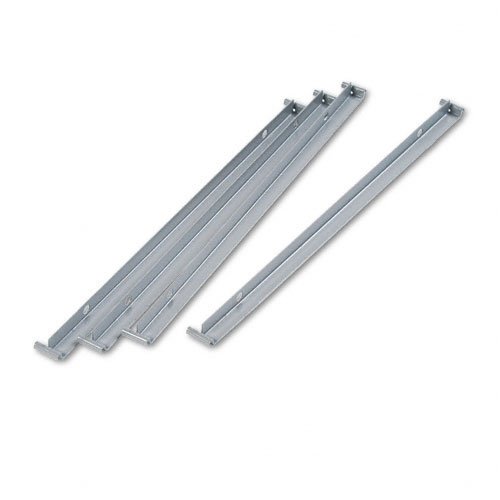 HON : Single Cross Rails for 30" and 36" Lateral Files, Graphite/Pebble Gray -:- Sold as 2 Packs of - 4 - / - Total of 8 Each
