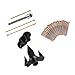 Mumusuki Floor Repair Kit, Squeak No More Complete Kit with 5 Woodworking Tools