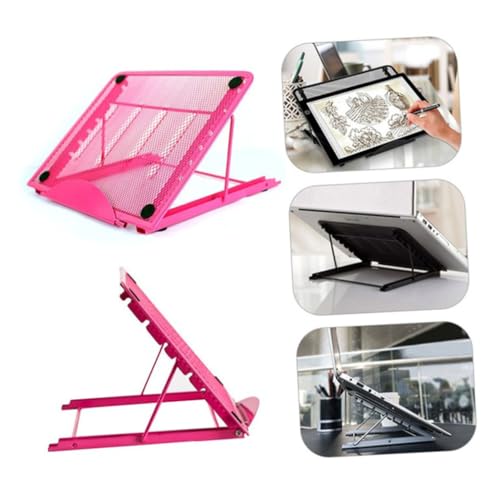 Base Plegable Portátil para Laptop Housoutil Rosa miniatura 6