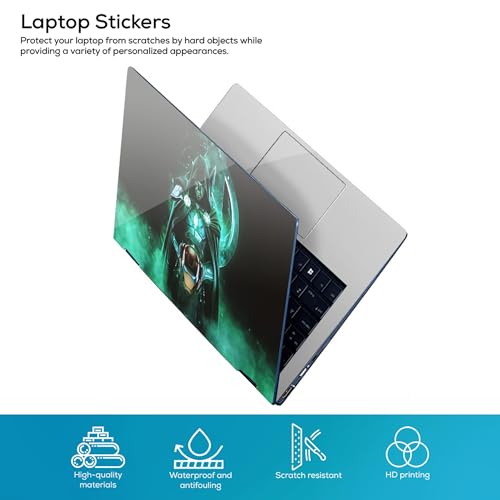 Image of Laptop Skin /Sticker /Cover Bubble-Free| Laminated| Removable| HD Quality Sticker for Laptops Upto 15.6 Inches Compatible with Hp /Dell /Acer /Lenovo /Asus etc.(DSGN-223)