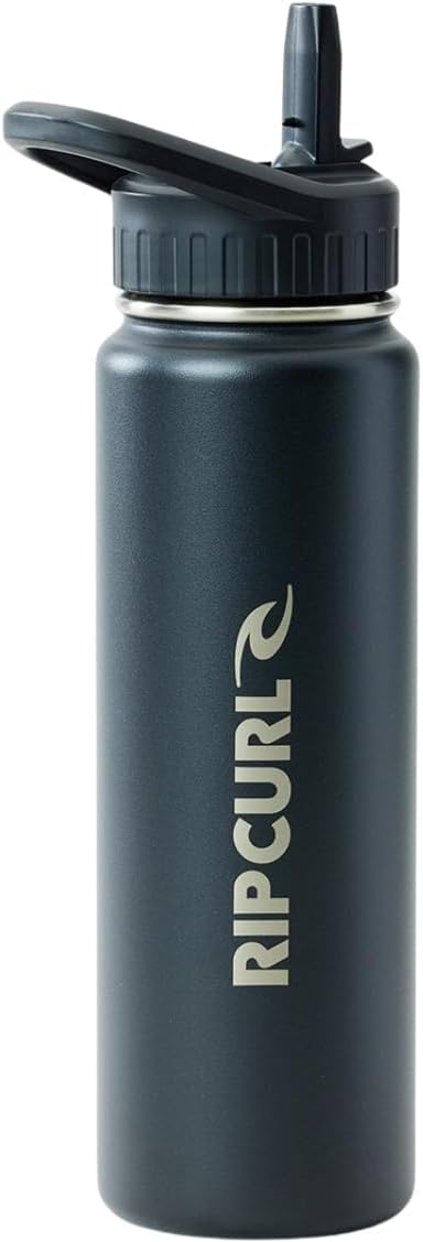 Rip Curl Logo Drink Bottle 710ml / 24oz 14PMUT - Black