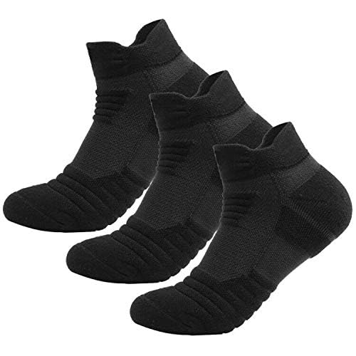 Mens Athletic Compression Ankle Socks 3 pairs pack For Basketball & Running2