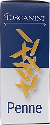Tuscanini Authentic Italian Penne Pasta 16oz (4 Pack) Made with Premium Durum Wheat, Done in 11-14 Minutes