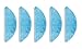 Produktbild e-Bulk Polster Reinigungstücher, Mikrofaser, Nassreinigung, Ersatz für Staubsauger-Roboter Ecovacs Deebot 605/715 /601/600 (Pack of 5)