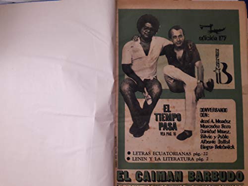 El caiman barbudo revista de critica,literatura,artes plasticas,teatro y danza,numeros 179,134,135,136,137,138,139,140,141,143,144,145,146,147,148,149,150,151.18 numeros en un vol,habana cuba 1979