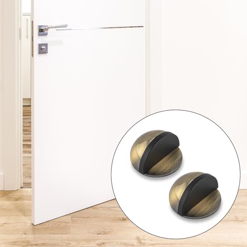 Butée de porte sol adhesive acier inoxydable protection murale efficace