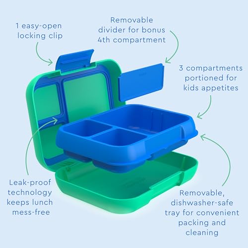 Image of Bentgo Pop Leak-Proof 3-4 Compartment Bento-Style Lunch Box