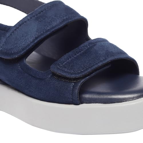 Image of MONROW Fancy And Stylish Extra Cushioning and Comfortable Fashionable Light Weight Vegan Fashion Heel Sandal for Women and Girls