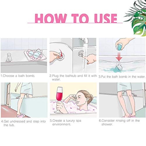 SUCHUANGUANG 20g Piccola Bomba da Bagno Corpo