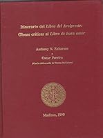 Itinerario Del Libro Del Arcipreste : Glosas Criticas Al Libro De Buen Amor (Spanish Series, No 56) 0940639491 Book Cover