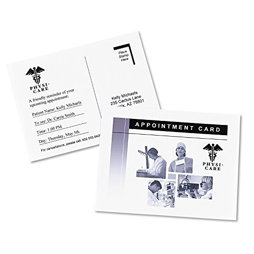 Avery 8383 PhotoQuality Glossy Postcards for Inkjet Printers, 4 1/4 x