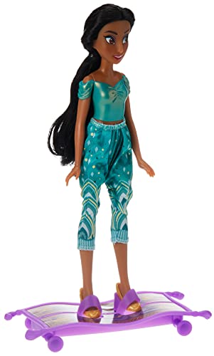 Disney Princesa Aventuras cotidianas - Jasmine y su Alfombra mágica - con Ruedas Que giran - A...
