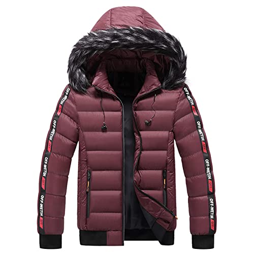 Veste d'hiver homme chaude et coupe-vent doudoune épaisse style décontracté