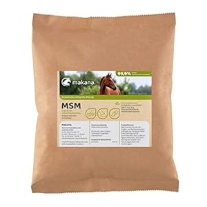 Makana MSM (Methylsulfonylmethan) Pulver für Pferde 1000g