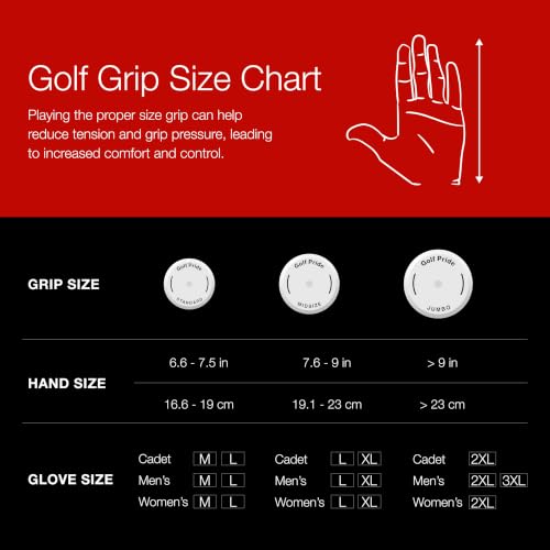 Golf Pride MCC Midsize Golf Grip – Black/Grey