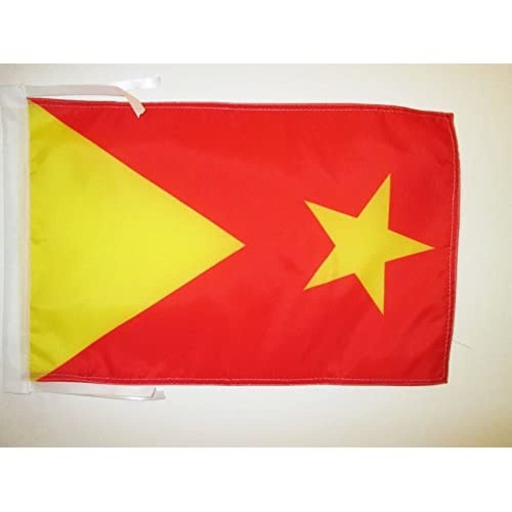 Iran Old Persia Flag 18'' x 12'' cords - Persian SMALL flags 30 x 45cm - Banner 18x12 in - AZ FLAG — view 252