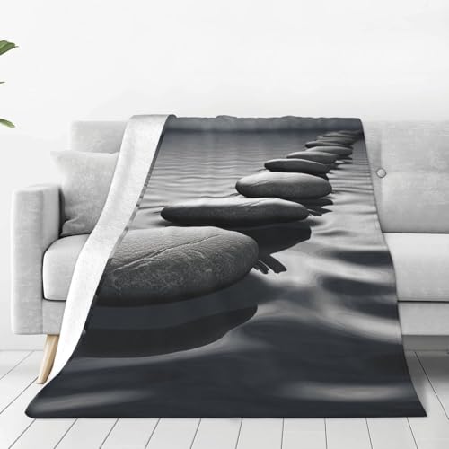 Couverture flanelle microfibre légère contre le froid du canapé - 2
