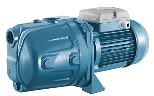 FORAS JA106N Selbstansaugende elektrische Kreiselpumpe, made in Italy, Dauerbetrieb, 230V, 1.0 kW, max. 70 L/min, 51-20 m