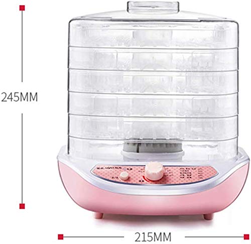 5-Layer Tray Food Dehydrator, Household Dried Fruit Machine, Fruit and Vegetable Pet Meat Food Dryer, 360° Drying… – Bild 3