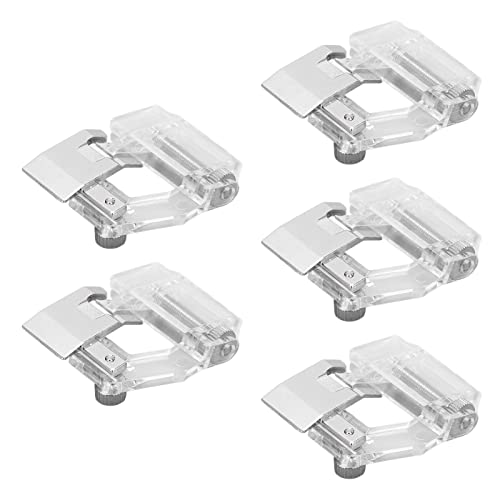 Prensatelas Ajustable para Cinta Sesgo de Acero Inoxidable miniatura 1