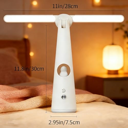 Lampe de bureau rechargeable 3 modes de température de couleur - 6