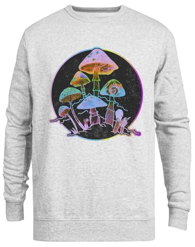Pull gris Garden of Shrooms 2020 pour vos sorties urbaines décontractées