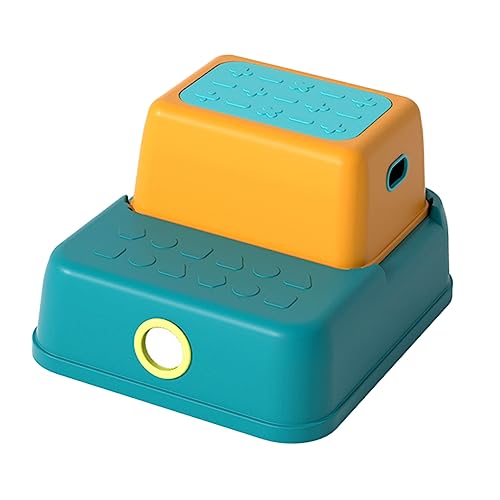 ifundom Safety Toddler Footstool 2-Step Potty Training Stool Non-Slip Pads for Kids' Independence