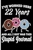 Photo Gallery 22nd year work anniversary notebook: 22 years of service award - journal funny notebook male or female boss -staff appreciation gift for job milestone of completing 22 years of service Photo Gallery 22nd year work anniversary notebook: 22 years of service award - journal funny notebook male or female boss -staff appreciation gift for job milestone of completing 22 years of service