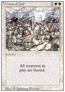 Wrath of God (Magic the Gathering : Revised Rare)