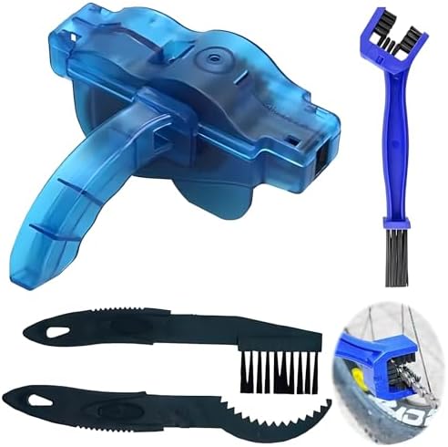 XPOOP Lot De 2 Brosse Chaîne Moto, Brosse Chaine Moto, Nettoyant Chaine Moto, Kit