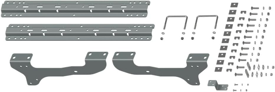 B&W Trailer Hitches Fifth Wheel Hitch Universal Mounting Rails with Custom Installation Brackets - RVK2503