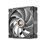 MACH120 120mm Case Fan: PWM Quiet PC Fans with FOC Motor - 4 Pin LCP High Speed Computer Cooling Fan with 500-3000 RPM