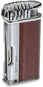 Vertigo Puffer Angled Flame Pipe Lighter - With Tamper, Scraper & Spike Tools