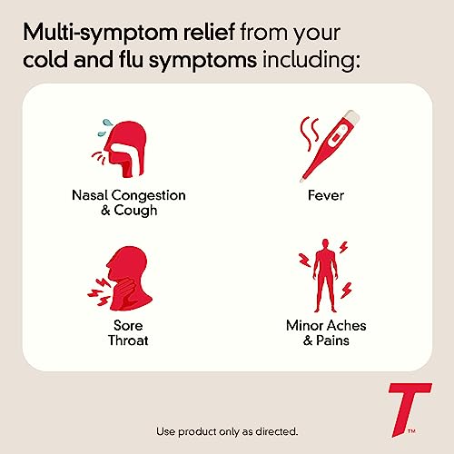 Tylenol Cold + Flu Severe Caplets, Acetaminophen, 24 ct - image 3