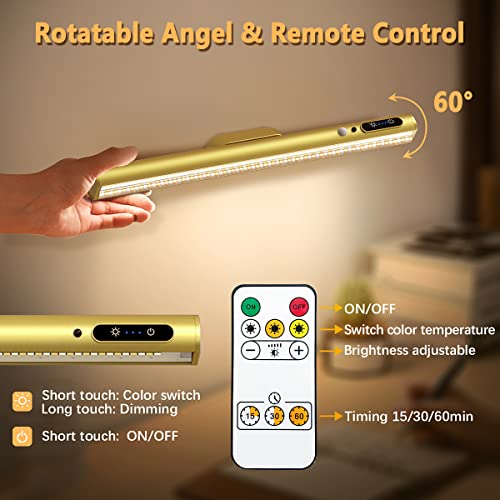 Image of Rechargeable Magnetic LED Light Bar, 4000mAh Wireless Closet Light
