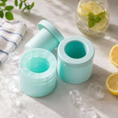 Moldes de silicona para cubitos de hielo y mini paletas miniatura 4