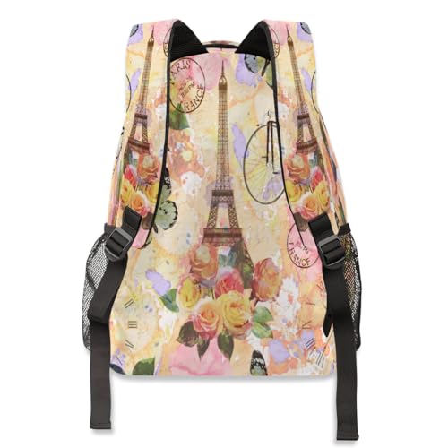 Sac à dos d'école Paris et voyage décontracté ordi portable