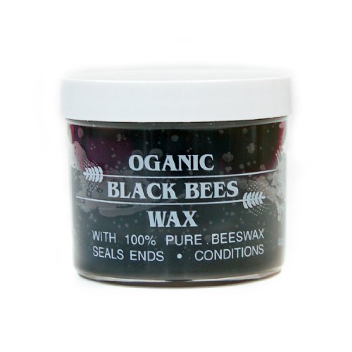 Oganic Beeswax - Black 4 oz.