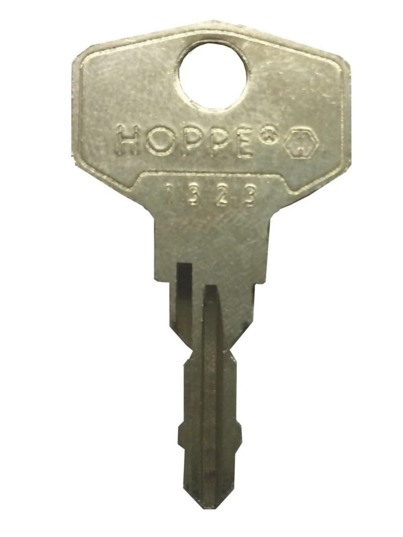 Hoppe Silver 1323 Upvc Window Handle Key Kcw5