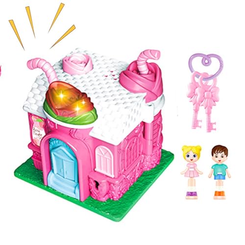 Maison de jeu villa de fantaisie lumineuse et musicale enfant