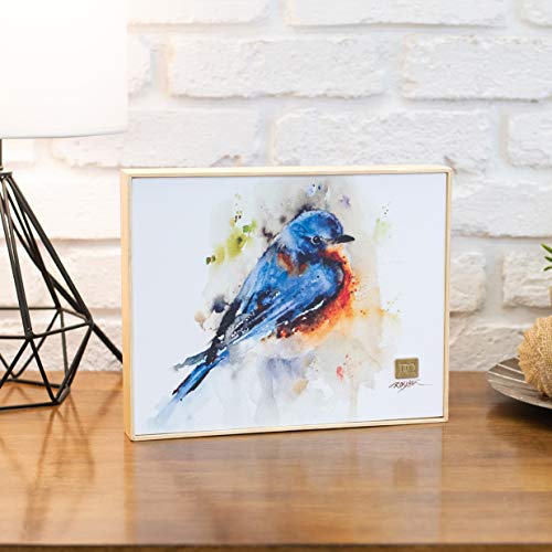 Demdaco Dean Crouser Swallowtail Butterfly Watercolor Yellow 7 X 7 Ceramic Stoneware Snack Plate #TOP5