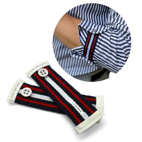 Colorcuff Manschettenhalter - Ärmelhalter für Männer mit Stil -...