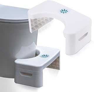 Toilet Stool, Folding Toilet Stool, Squatting Toilet Stool, Bathroom Toilet Stool, Potty Step Stool, Splicable Poop Stool, Step Toilet Stool Bathroom, Bathroom Potty Step Stool