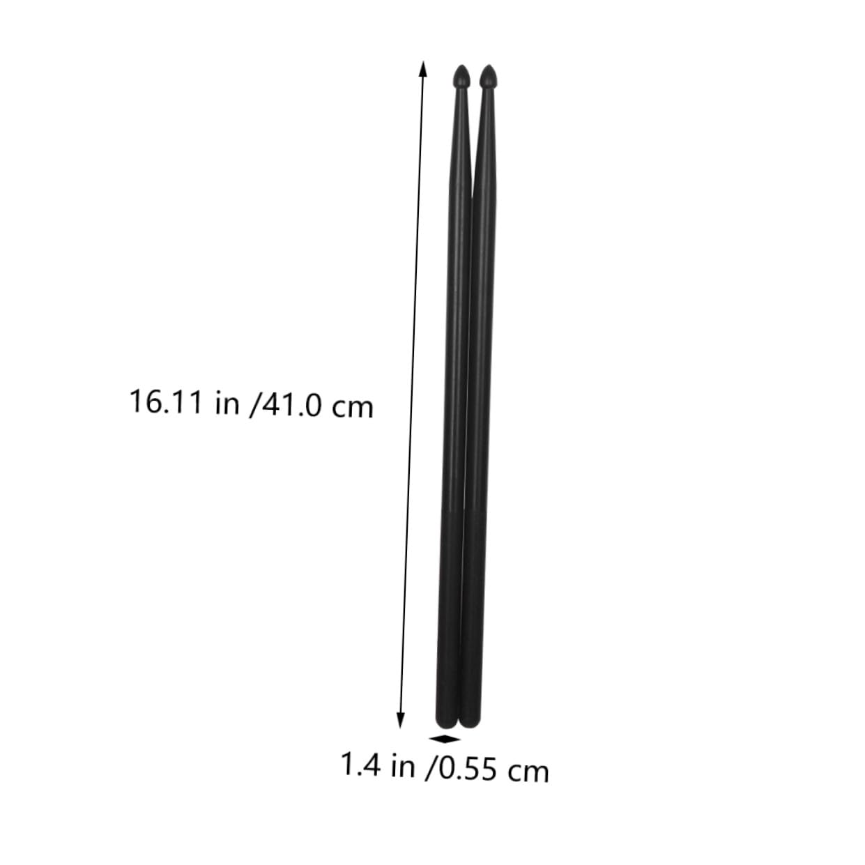 Baguettes de Batterie en Nylon 5 Paires, Accessoires de Percussion