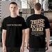Christian Faith Over Fear Shirt for Men Cross God Jesus T-Shirt Acid Wash God Tees Vintage Bible Verse Short Sleeve Tops
